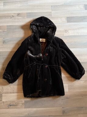 Plush Hooded Teddy Jacket